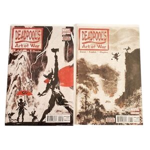 🟢 Deadpool's Art of War Comic Books, Issues 1 & 2